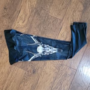 Kanati deer Skull tights